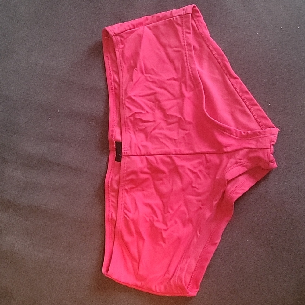 Pink Bathing suit bottoms LG 12-14